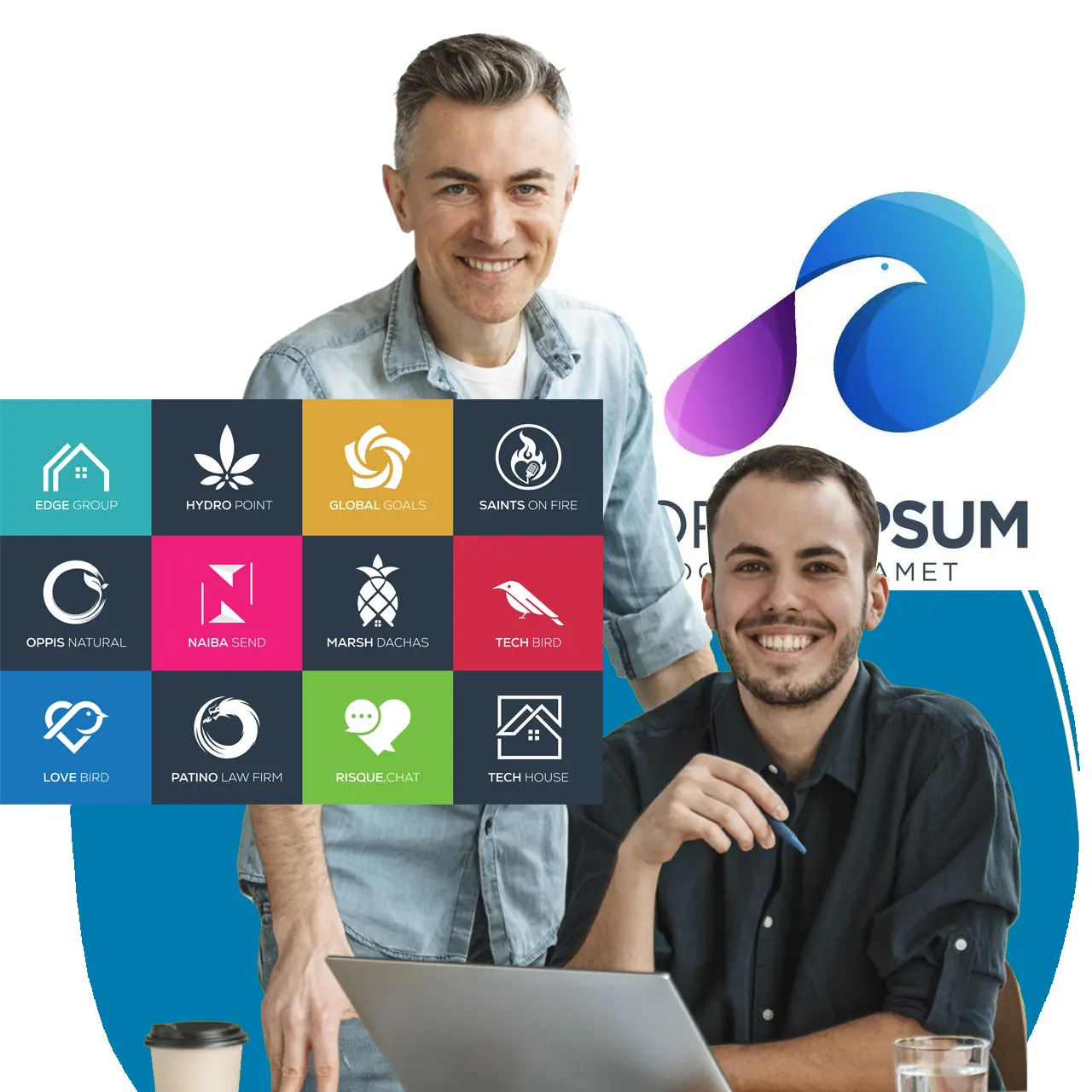 Projektowanie logo dla firm z Gdańska i Gdyni.